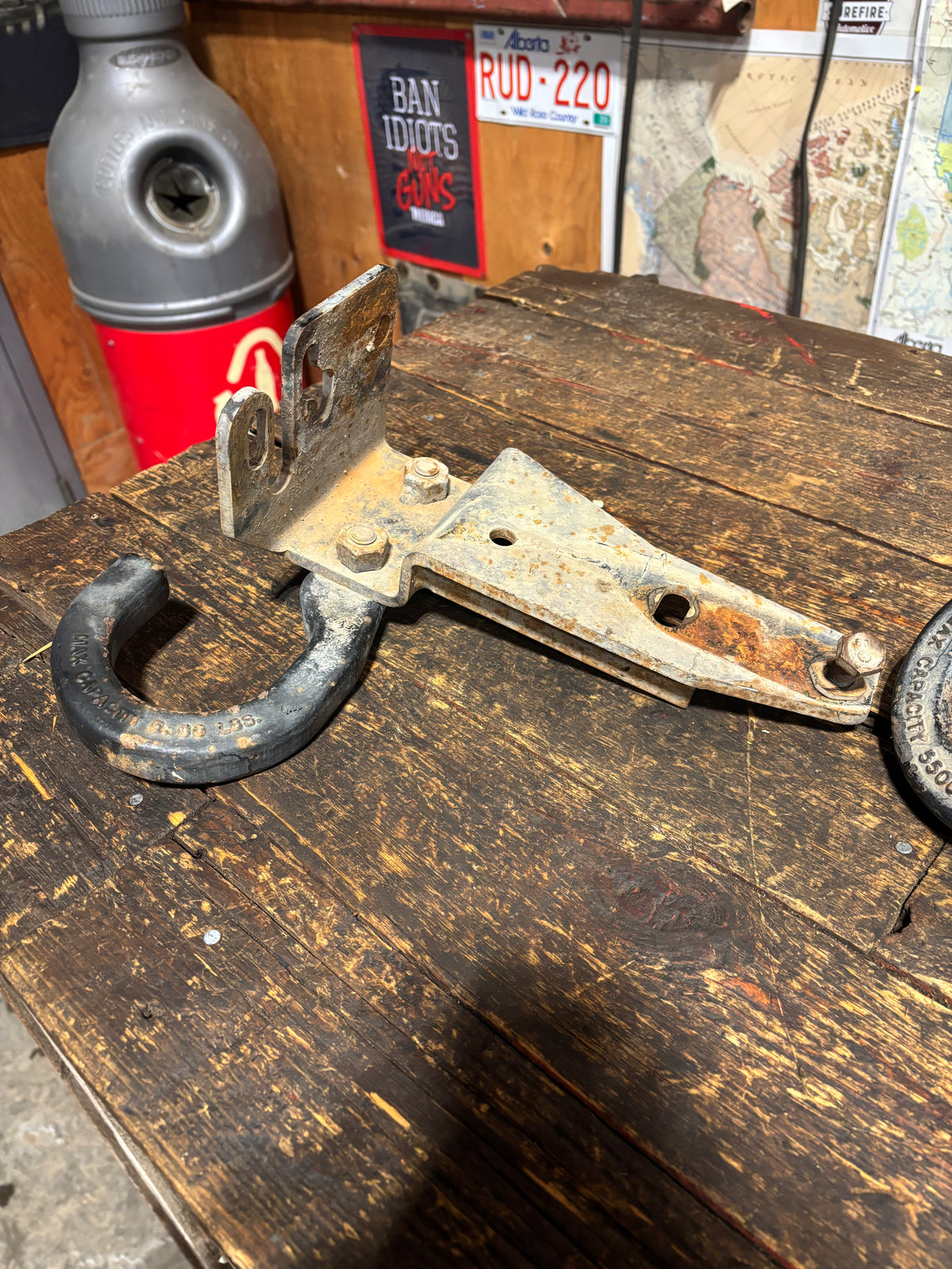 94-&#39;02 Dodge Ram 2nd Gen Cummins OEM Tow Hooks &amp; Brackets