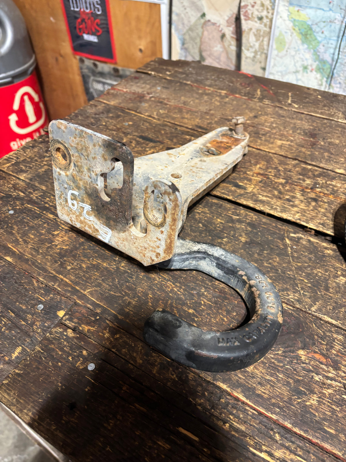 94-&#39;02 Dodge Ram 2nd Gen Cummins OEM Tow Hooks &amp; Brackets