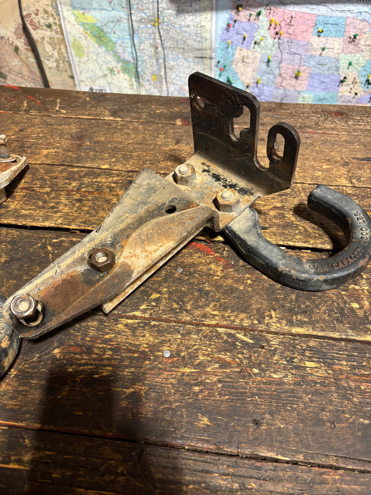 94-&#39;02 Dodge Ram 2nd Gen Cummins OEM Tow Hooks &amp; Brackets