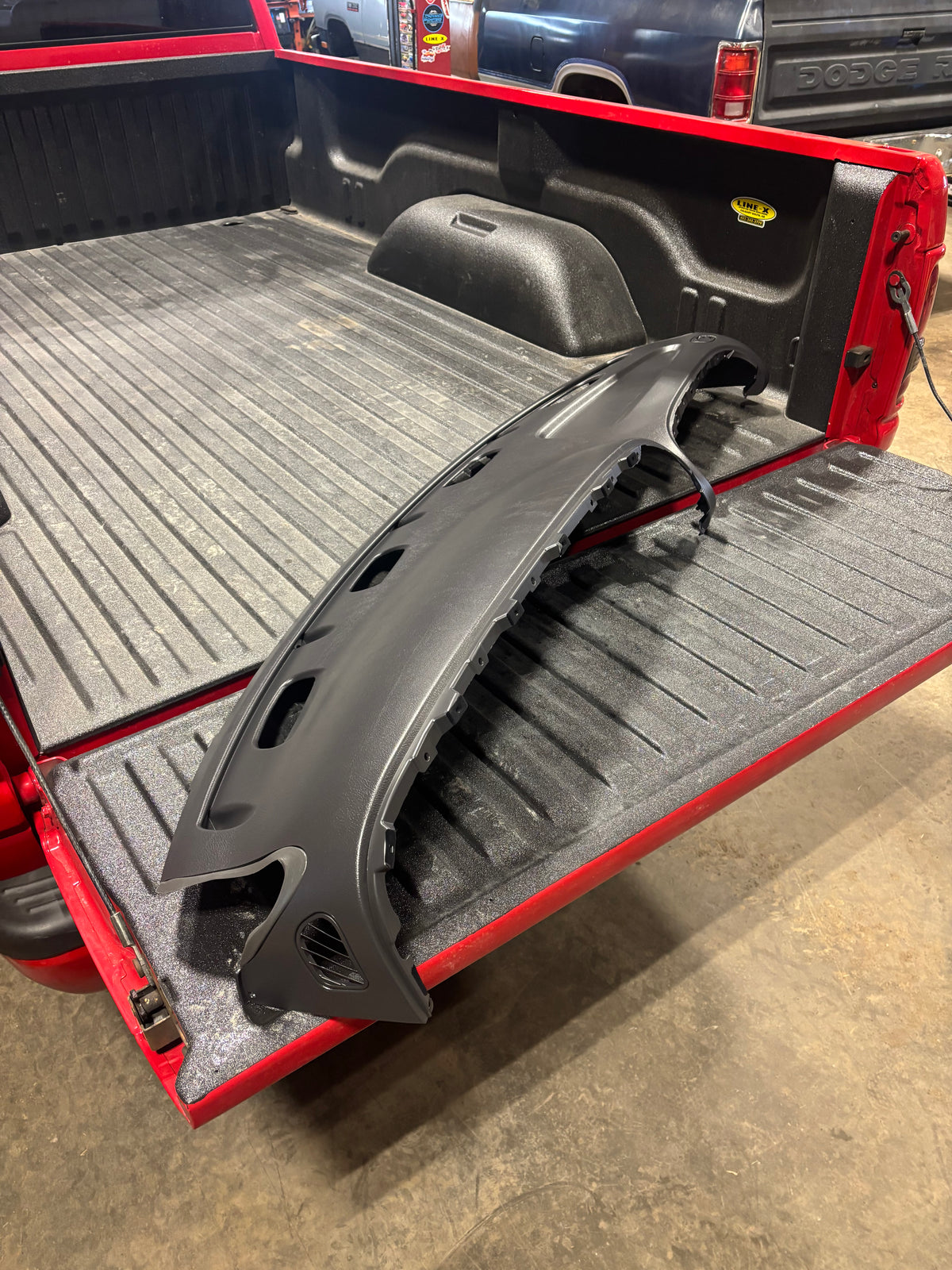 NEW 1998-2002 2ND GEN DODGE DARK GREY DASH TOP COVER