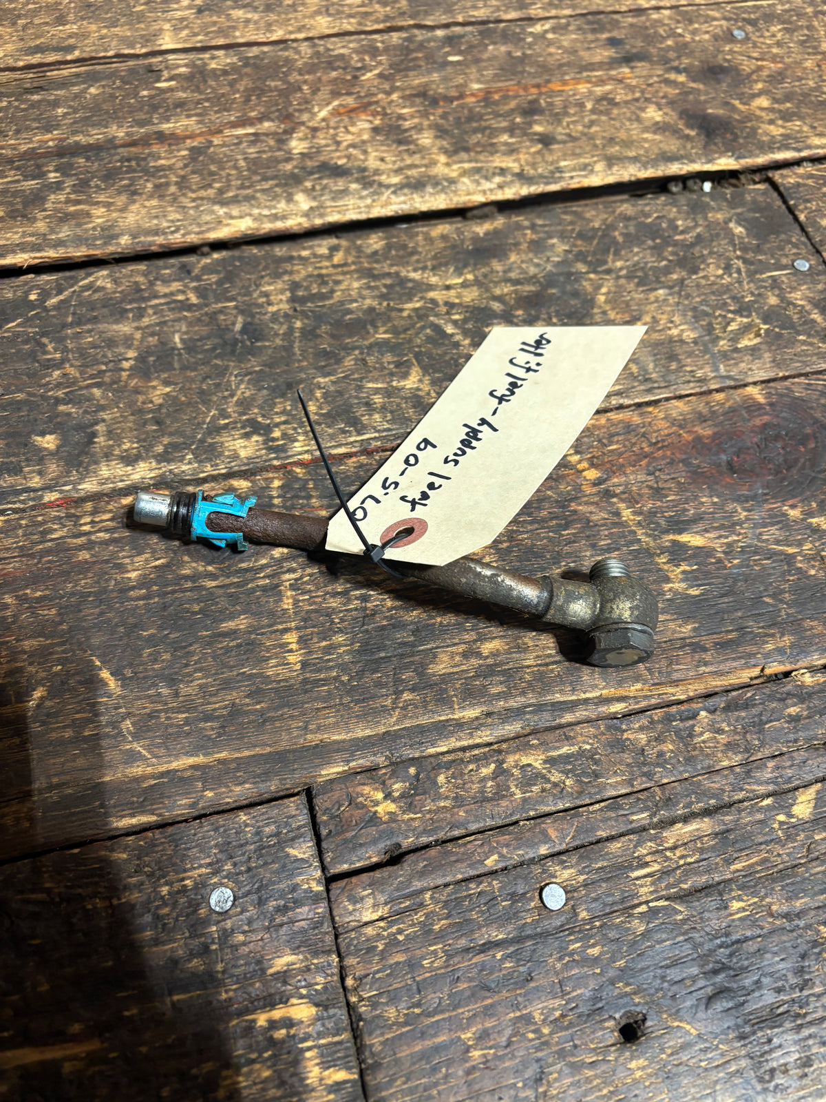 2007 2008 2009 DODGE RAM 2500 3500 6.7L CUMMINS  FUEL FILTER SUPPLY LINE