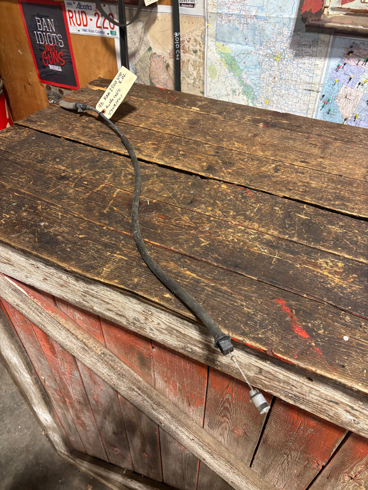 98-02 Dodge Ram 8.0L V10 Throttle Accelerator Cable 53031501