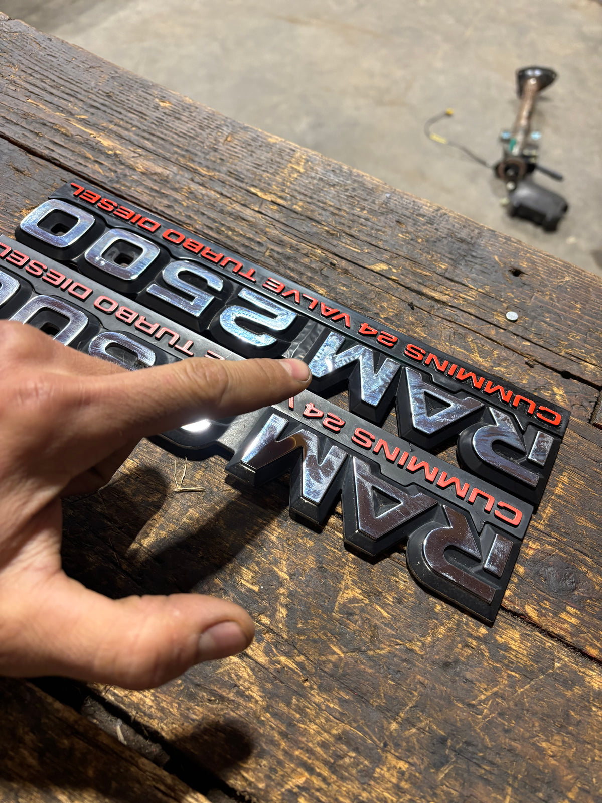 98-02 Dodge Ram 5.9L 24V Cummins Door Emblems Decals