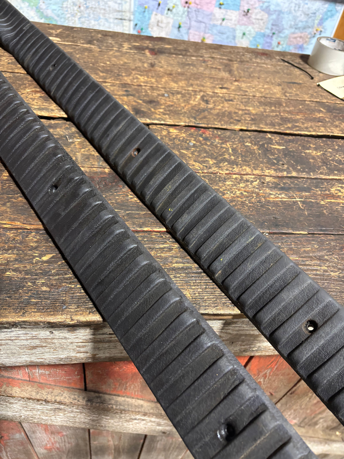 98-02 Dodge Ram Dark Grey Agate Floor Trim Set (Extended Cab)