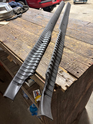 98-02 Dodge Ram Dark Grey Agate Floor Trim Set (Extended Cab)