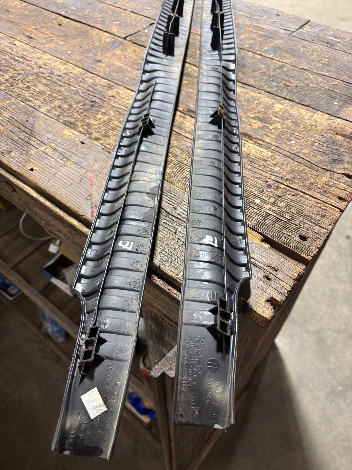 98-02 Dodge Ram Dark Grey Agate Floor Trim Set (Extended Cab)