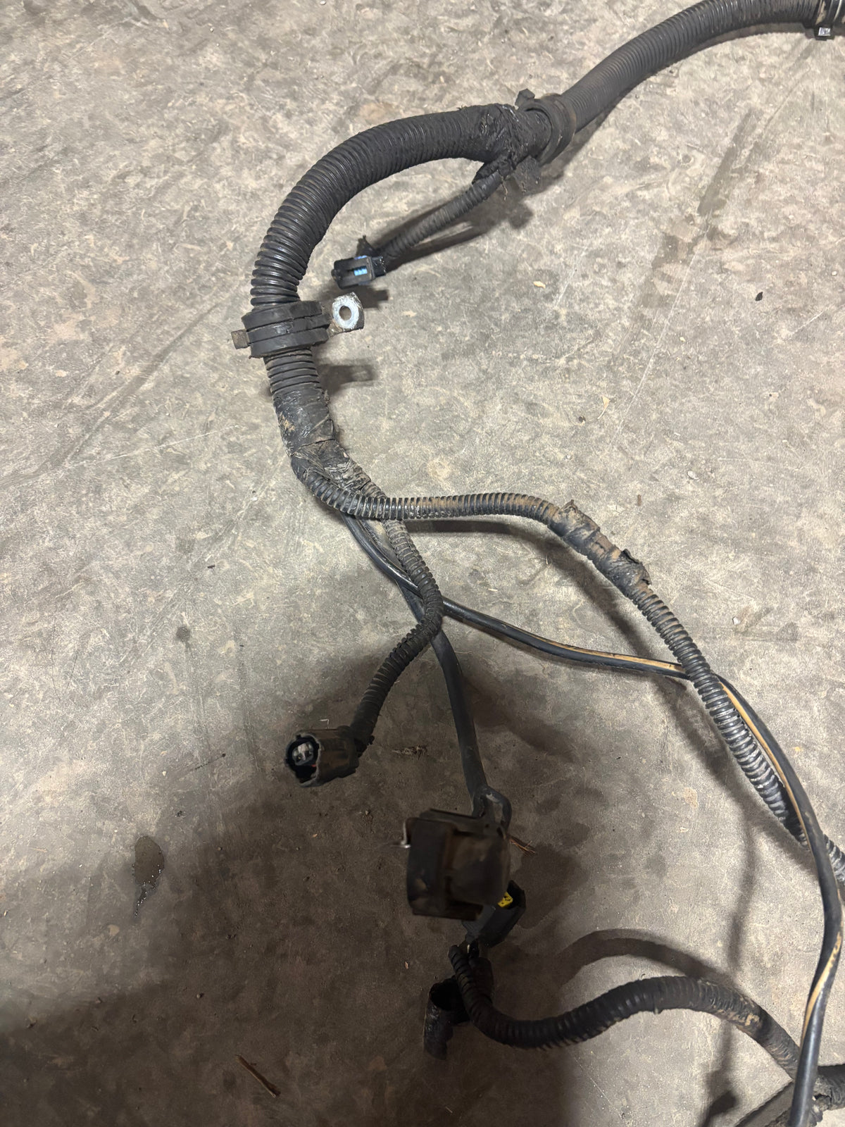 2002 DODGE RAM 2500 3500 CUMMINS MANUAL COMPLETE ENGINE WIRING HARNESS 3949898