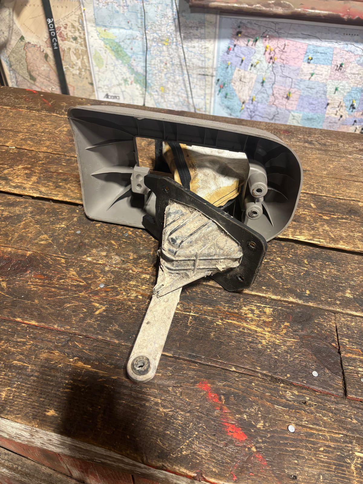 2003 - 2009 DODGE RAM 3RD GEN 4X4 TAN SHIFTER BASE ASSEMBLY 52105551AB