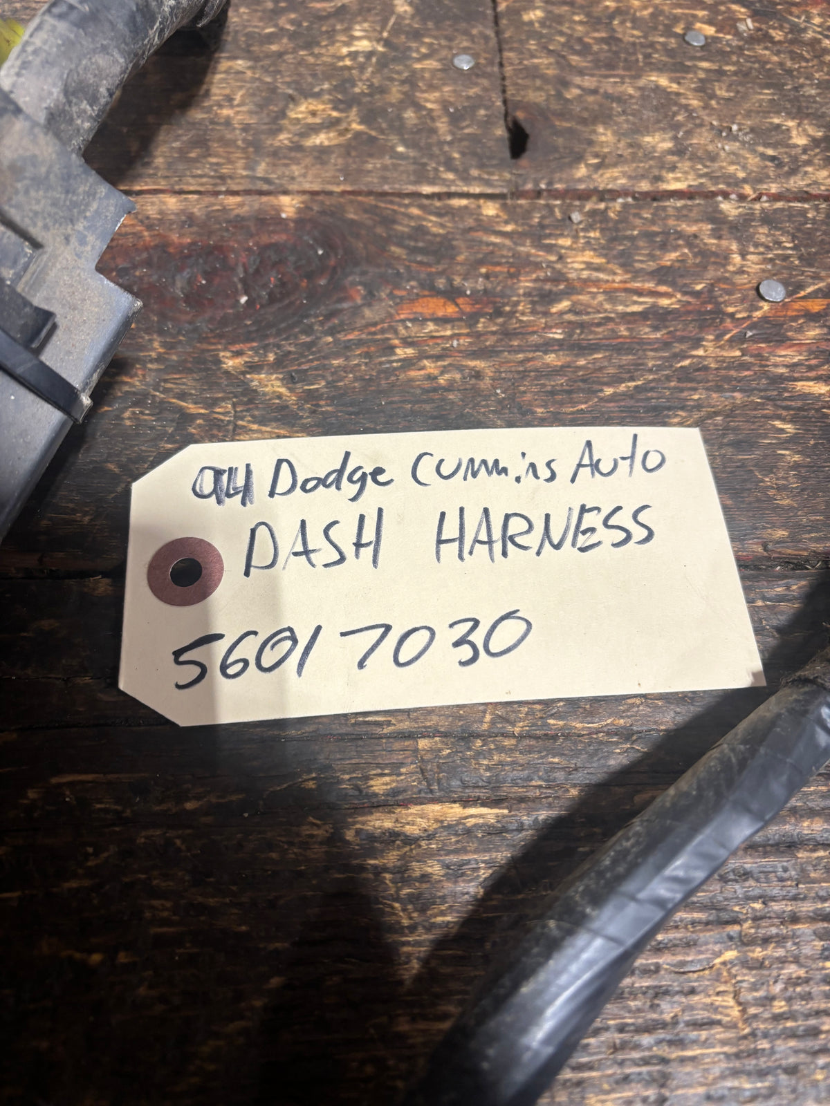 1994 DODGE RAM 2500 3500 CUMMINS DASH WIRING HARNESS AUTO PN 56017030