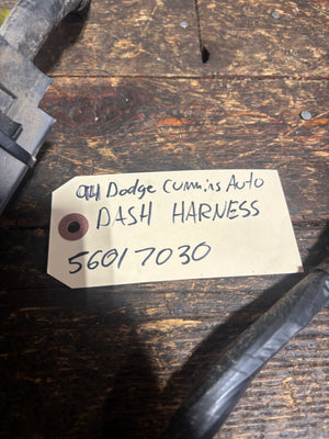 1994 DODGE RAM 2500 3500 CUMMINS DASH WIRING HARNESS AUTO PN 56017030