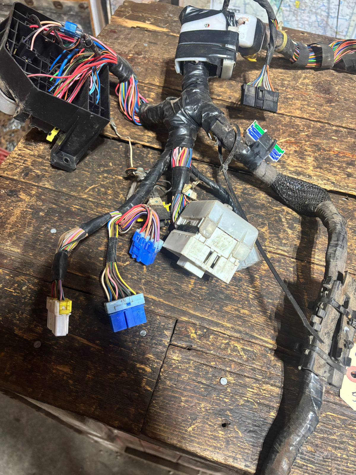 1994 DODGE RAM 2500 3500 CUMMINS DASH WIRING HARNESS AUTO PN 56017030