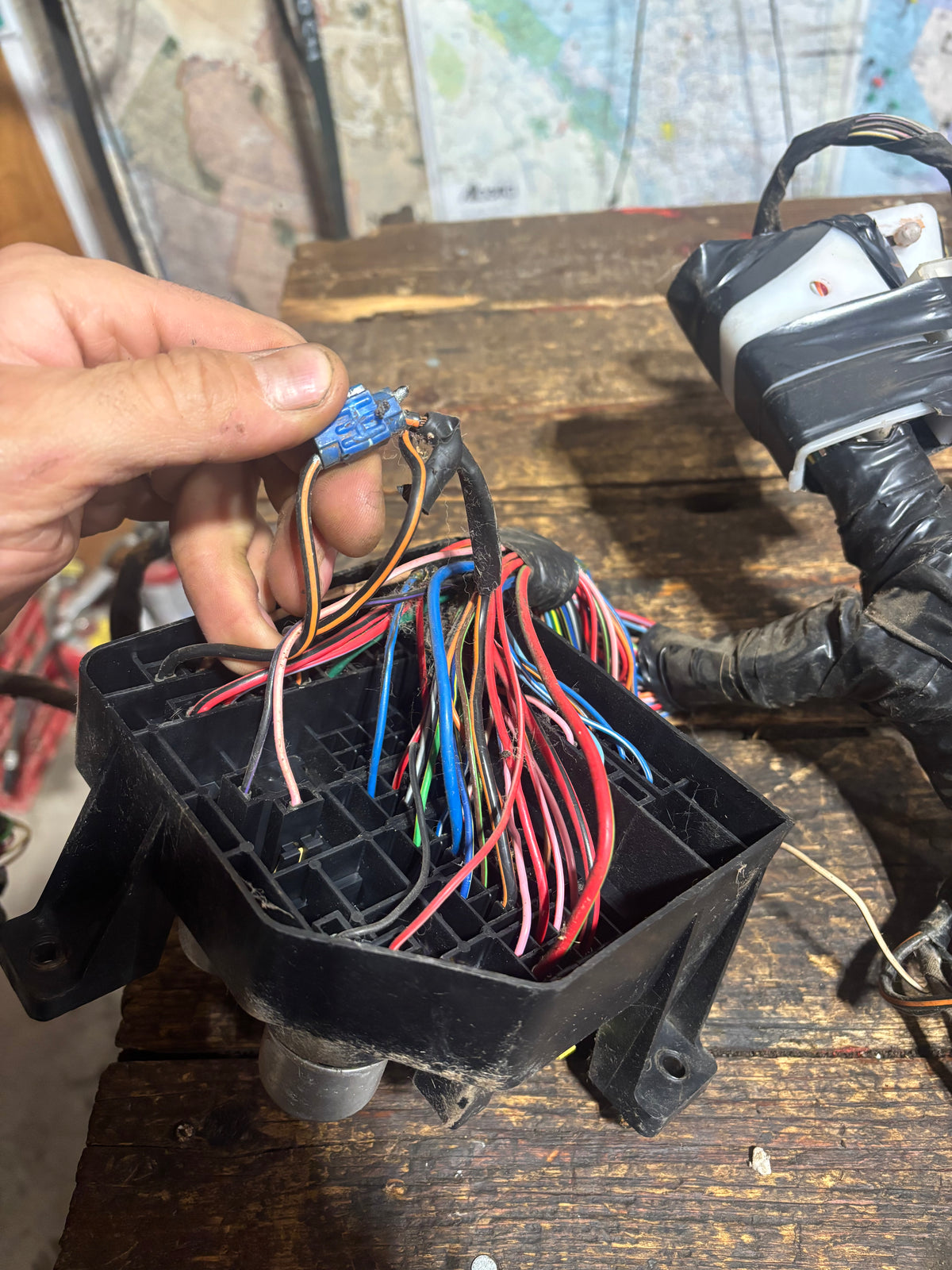 1994 DODGE RAM 2500 3500 CUMMINS DASH WIRING HARNESS AUTO PN 56017030