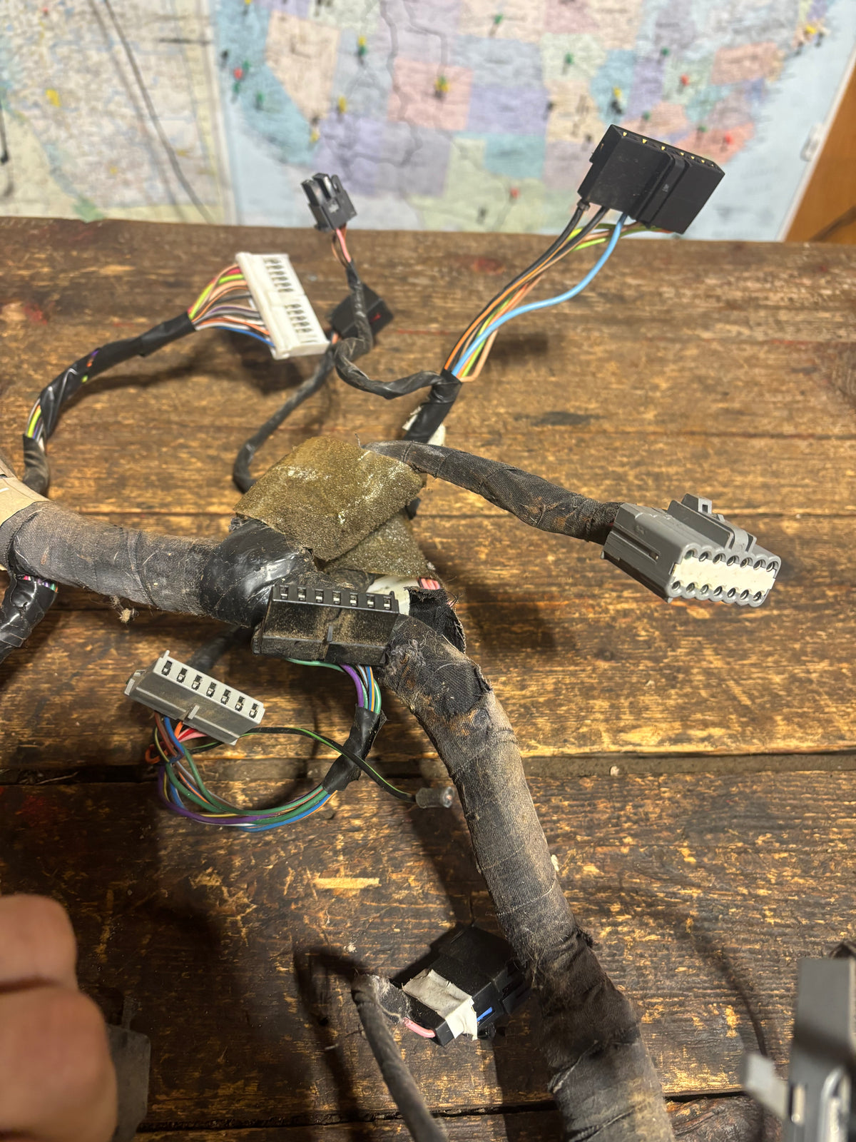 1994 DODGE RAM 2500 3500 CUMMINS DASH WIRING HARNESS AUTO PN 56017030