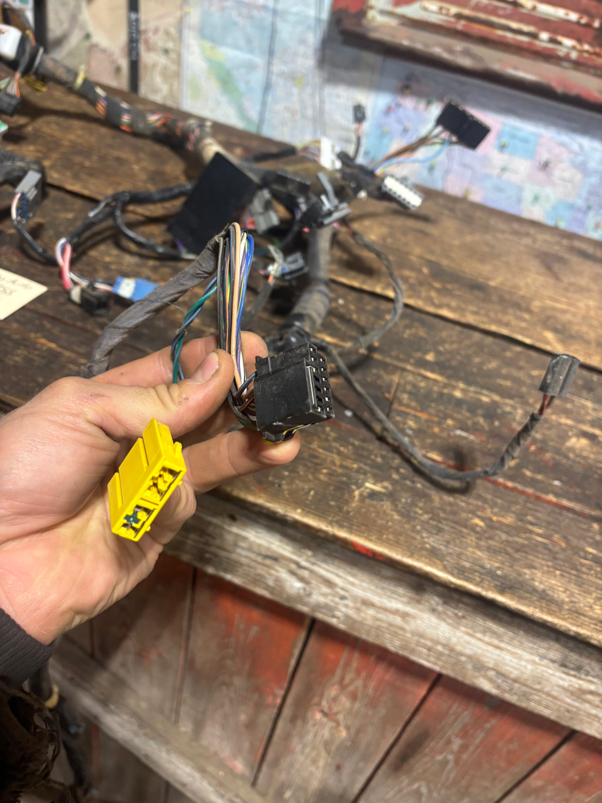 1994 DODGE RAM 2500 3500 CUMMINS DASH WIRING HARNESS AUTO PN 56017030