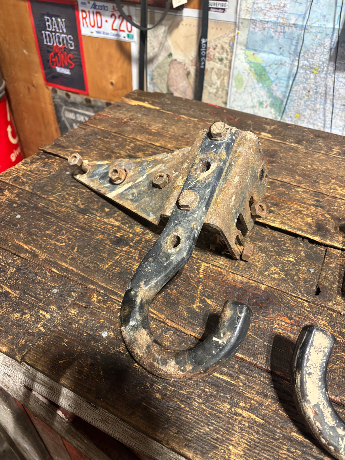 94-'02 Dodge Ram 2nd Gen Cummins OEM Tow Hooks & Brackets