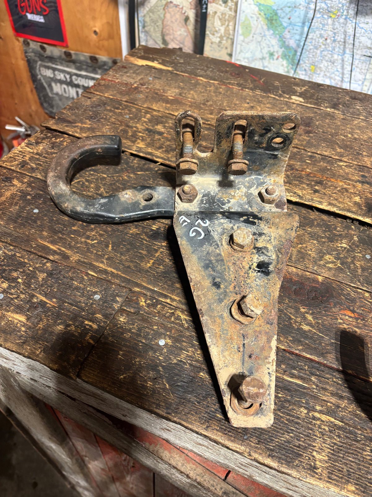 94-'02 Dodge Ram 2nd Gen Cummins OEM Tow Hooks & Brackets