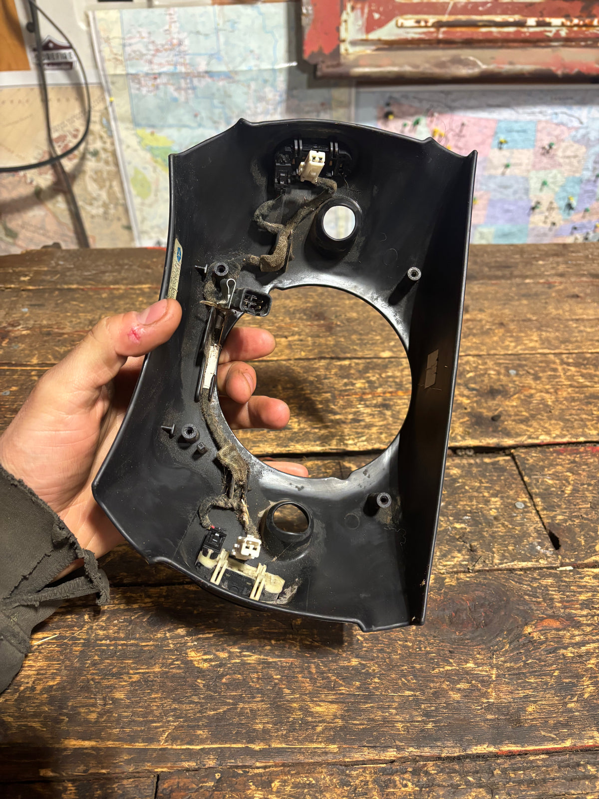 98 - '02 Dodge Ram Cummins Steering Wheel Back With Volume Controls