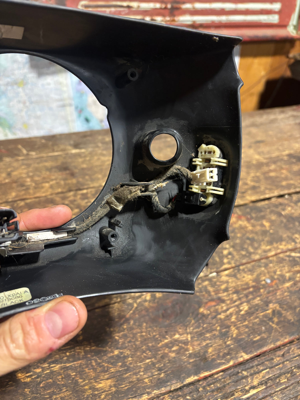 98 - '02 Dodge Ram Cummins Steering Wheel Back With Volume Controls