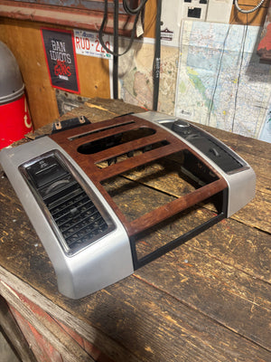 2010 2011 2012 DODGE RAM LARAMIE CENTER DASH BEZEL CONSOLE RADIO SURROUND