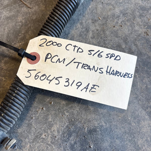 2000 Dodge Ram Cummins 5.9L Pcm Trans 5Spd Harness