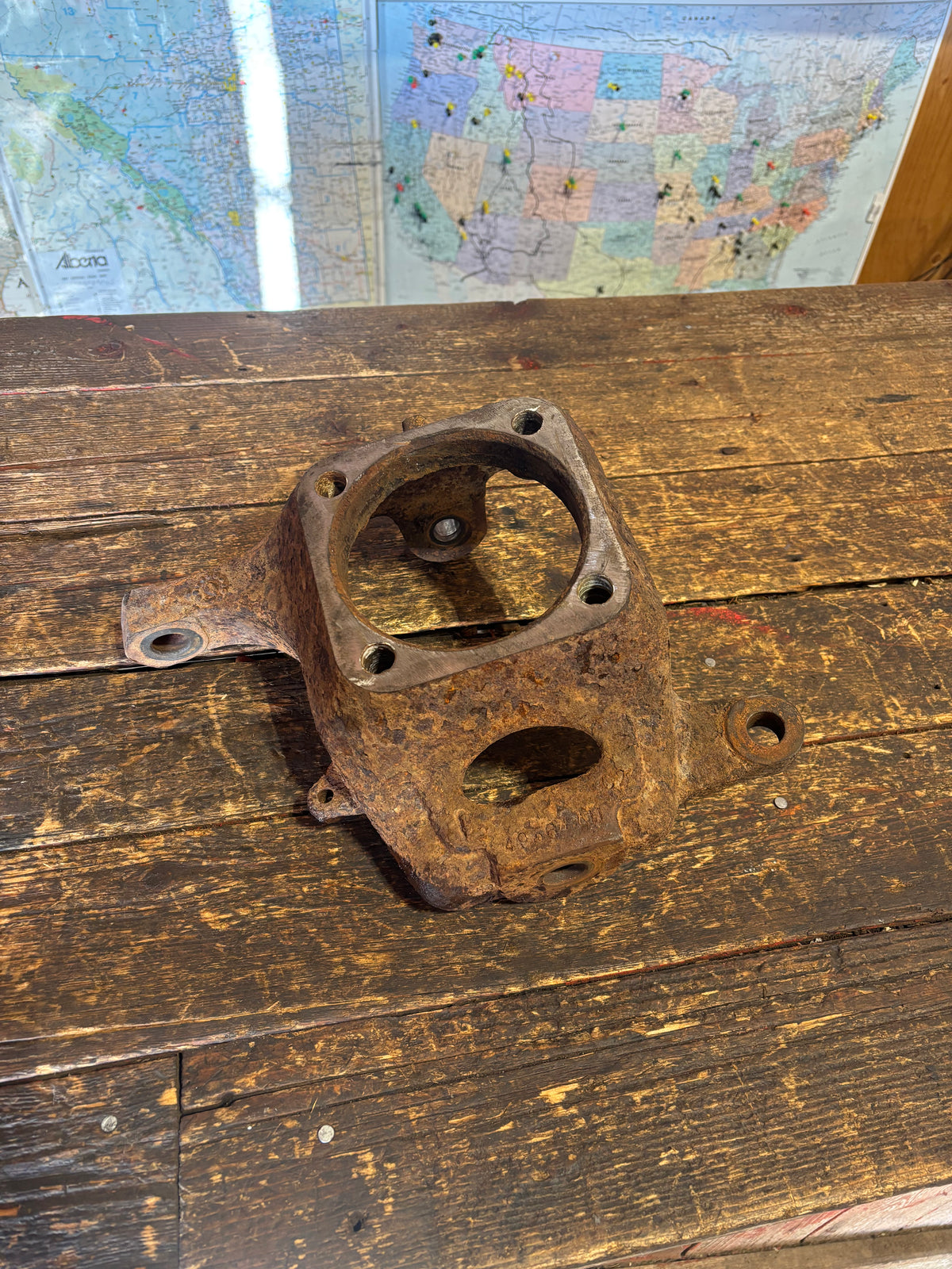 Driver Side Steering Knuckle 99-02 Dodge Ram Cummins Or Gas