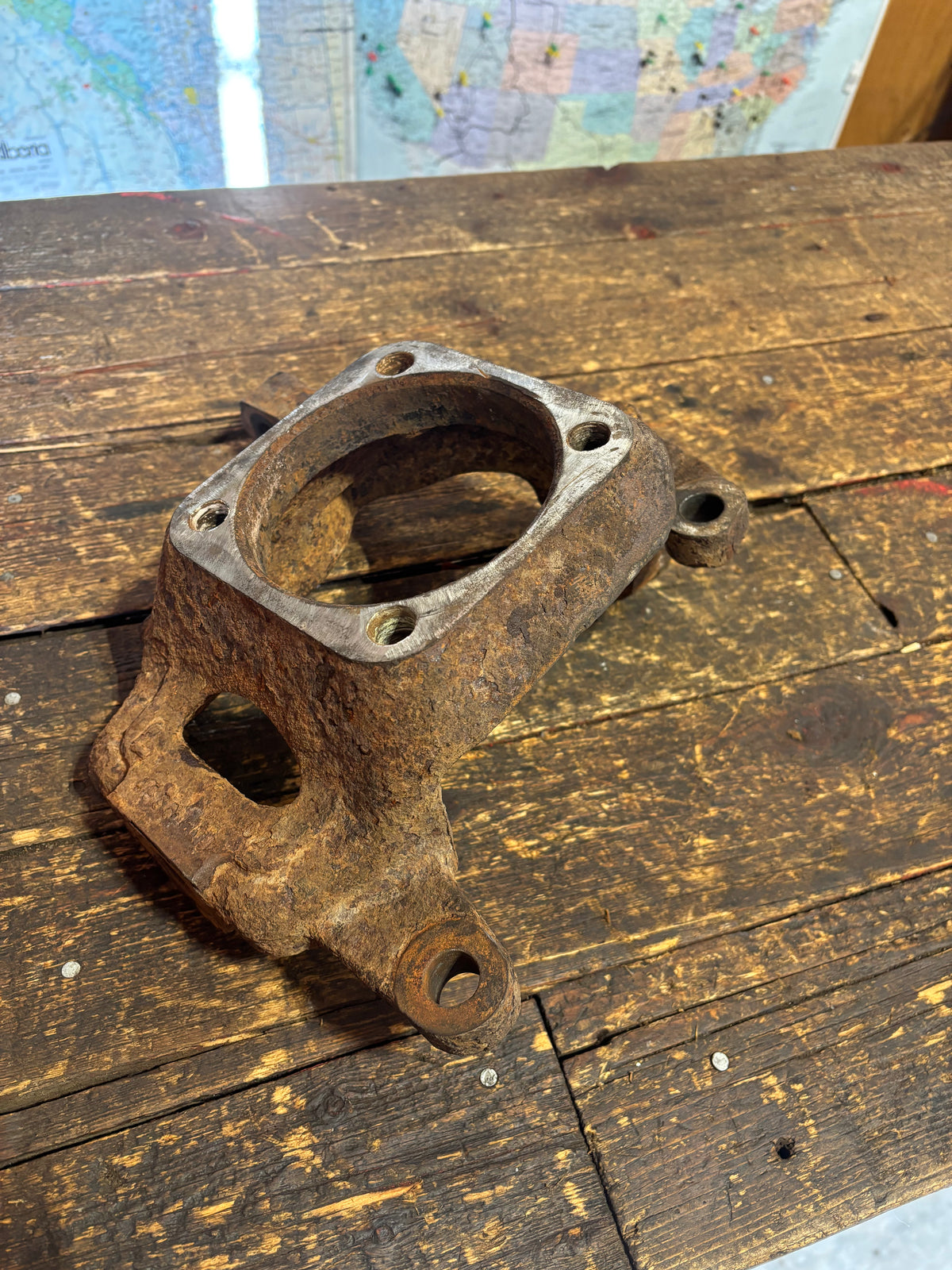 Driver Side Steering Knuckle 99-02 Dodge Ram Cummins Or Gas