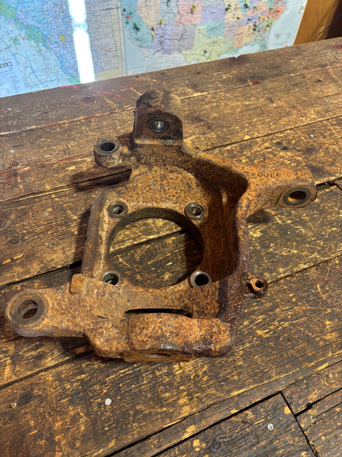 Driver Side Steering Knuckle 99-02 Dodge Ram Cummins Or Gas