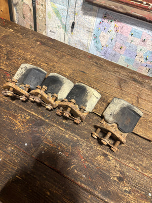 OEM Set '94 - '02 Dodge Ram Cummins Overload Spring Perch Brackets