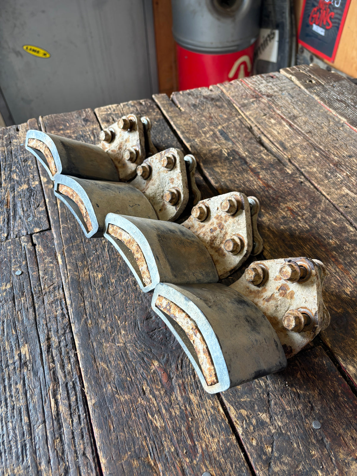 OEM Set '94 - '02 Dodge Ram Cummins Overload Spring Perch Brackets