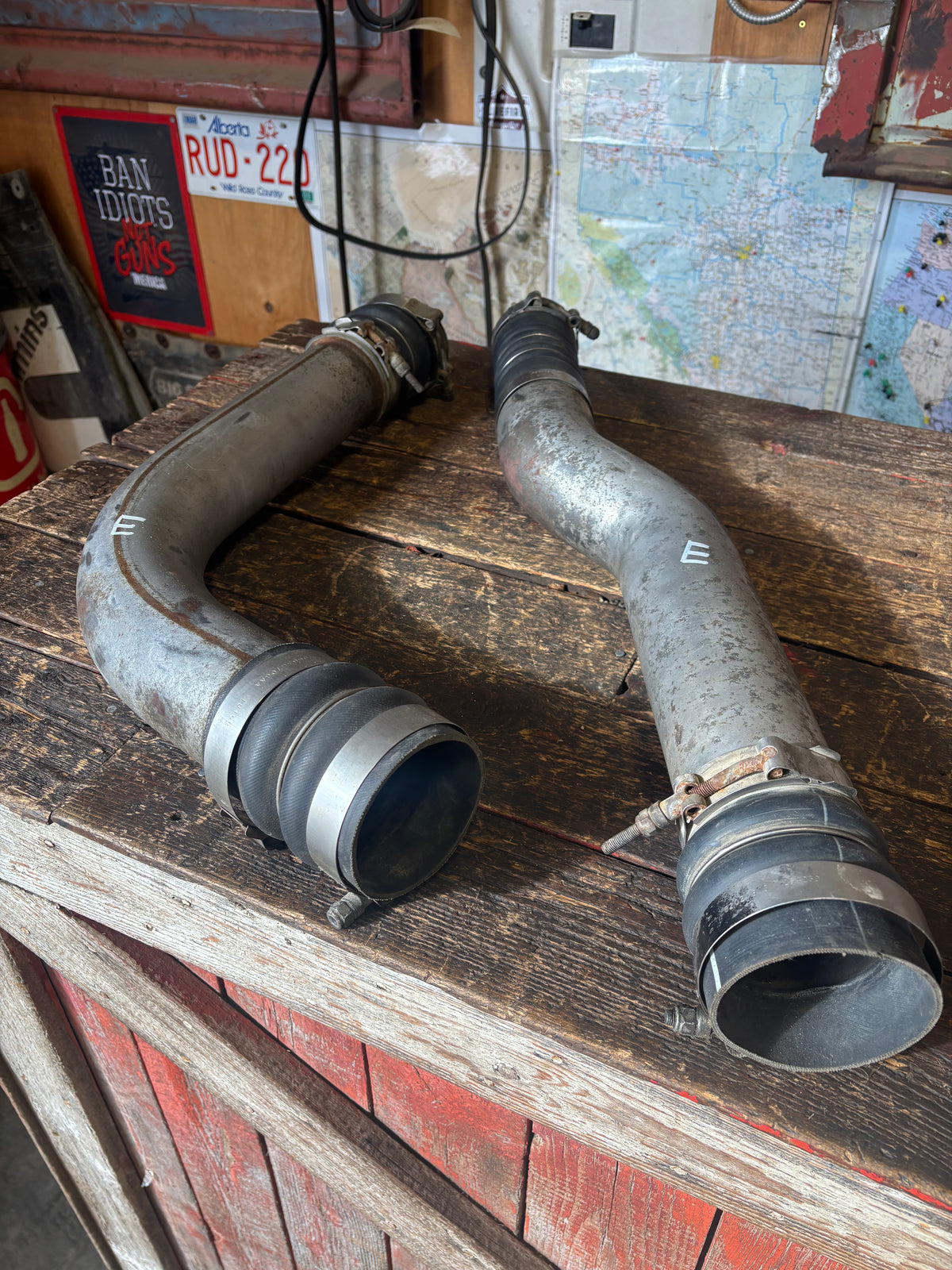 03-07 Dodge Ram 3rd Gen Cummins Intercooler Pipes Set