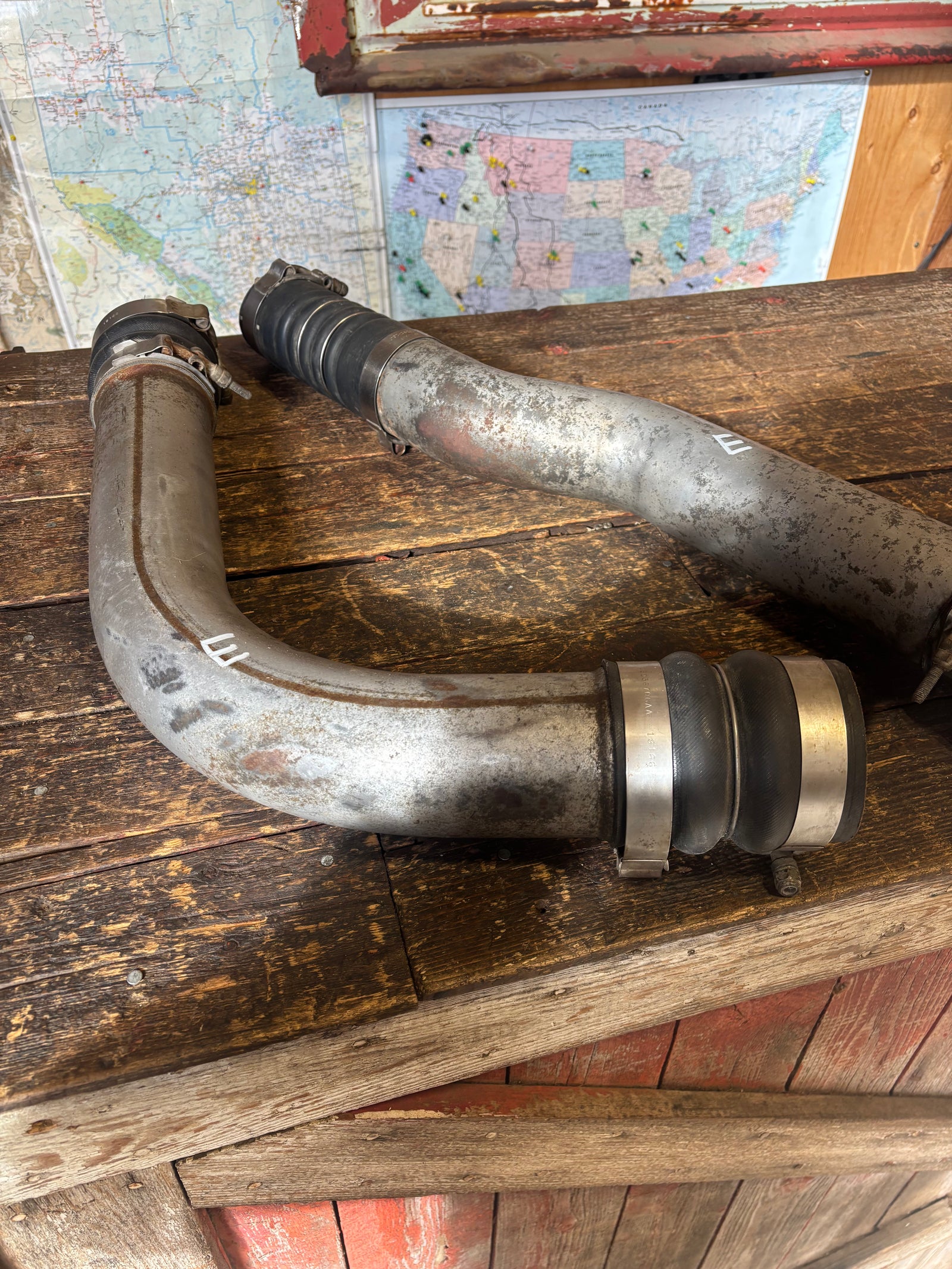 03-07 Dodge Ram 3rd Gen Cummins Intercooler Pipes Set