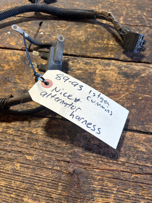 89-'93 Dodge Ram Cummins 5.9L 12V Alternator Harness