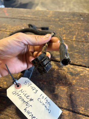89-'93 Dodge Ram Cummins 5.9L 12V Alternator Harness