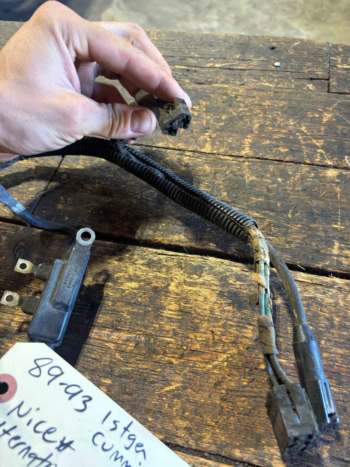 89-'93 Dodge Ram Cummins 5.9L 12V Alternator Harness
