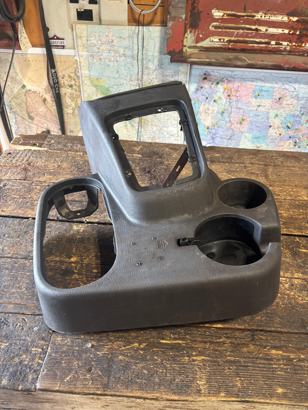 98-'02 Dodge Ram Dark Grey Shifter Surround Floor Console