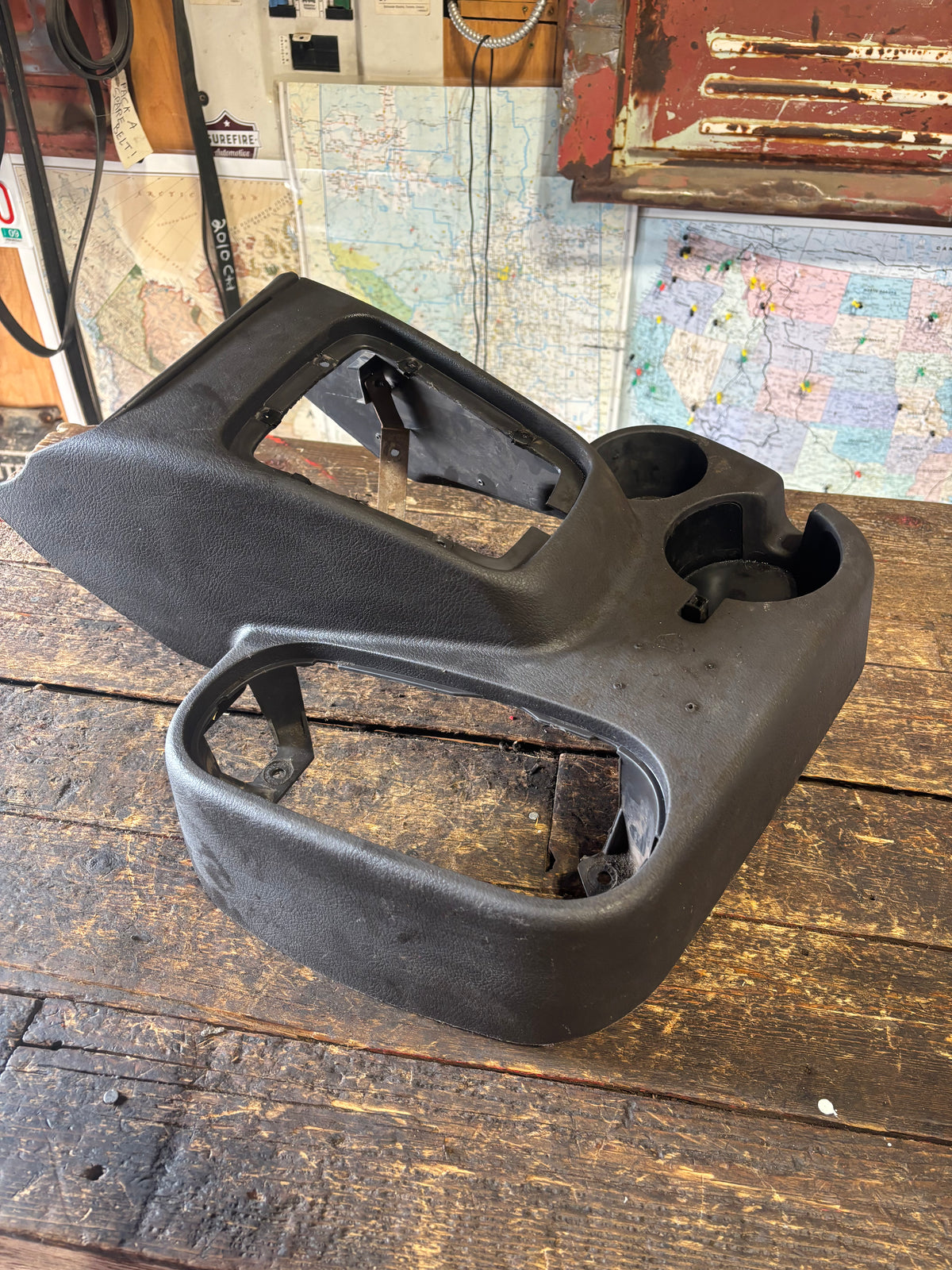 98-'02 Dodge Ram Dark Grey Shifter Surround Floor Console