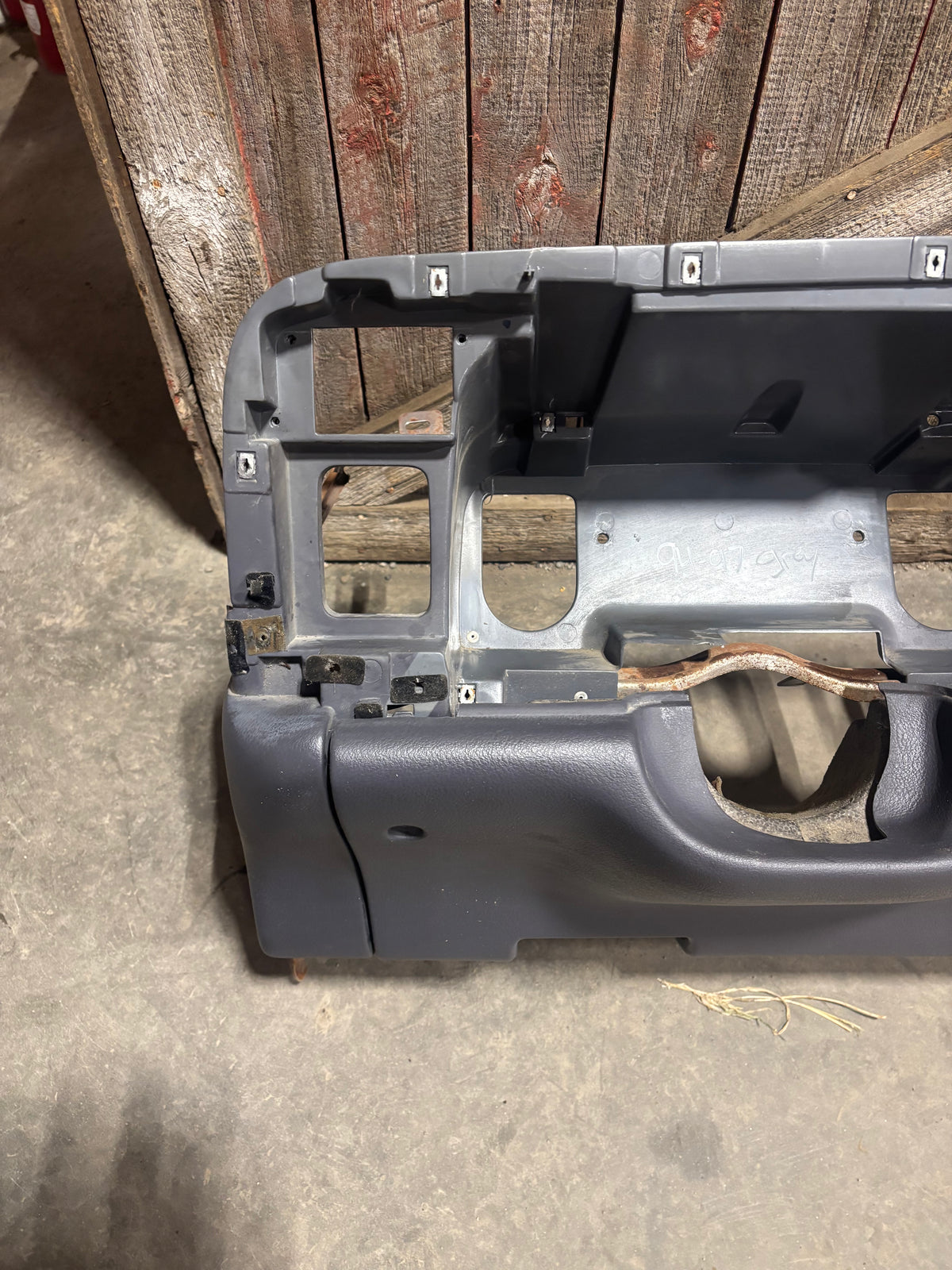 OEM 1994 - 1997 DODGE RAM CUMMINS DASH CORE STRUCTURE GREY GRAY DASHBOARD