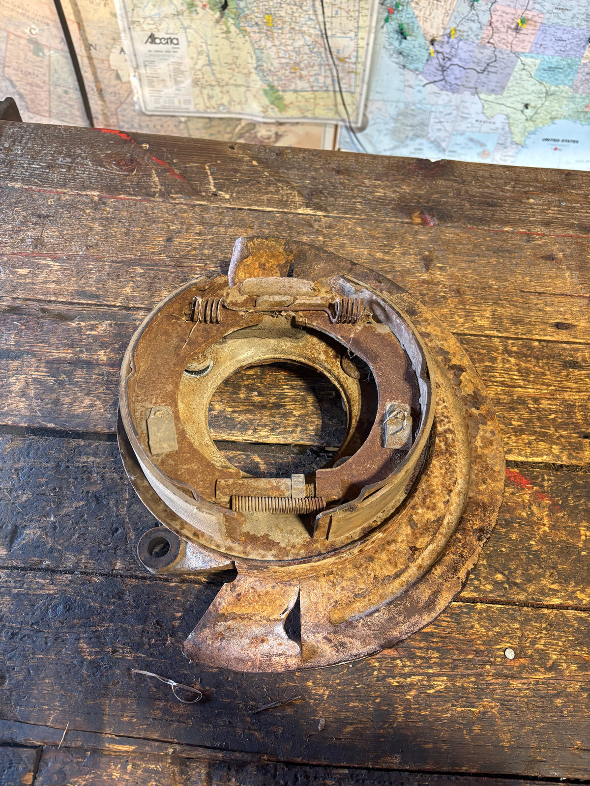 01-02 Dodge Ram Rear Caliper Ebrake Cable Bracket