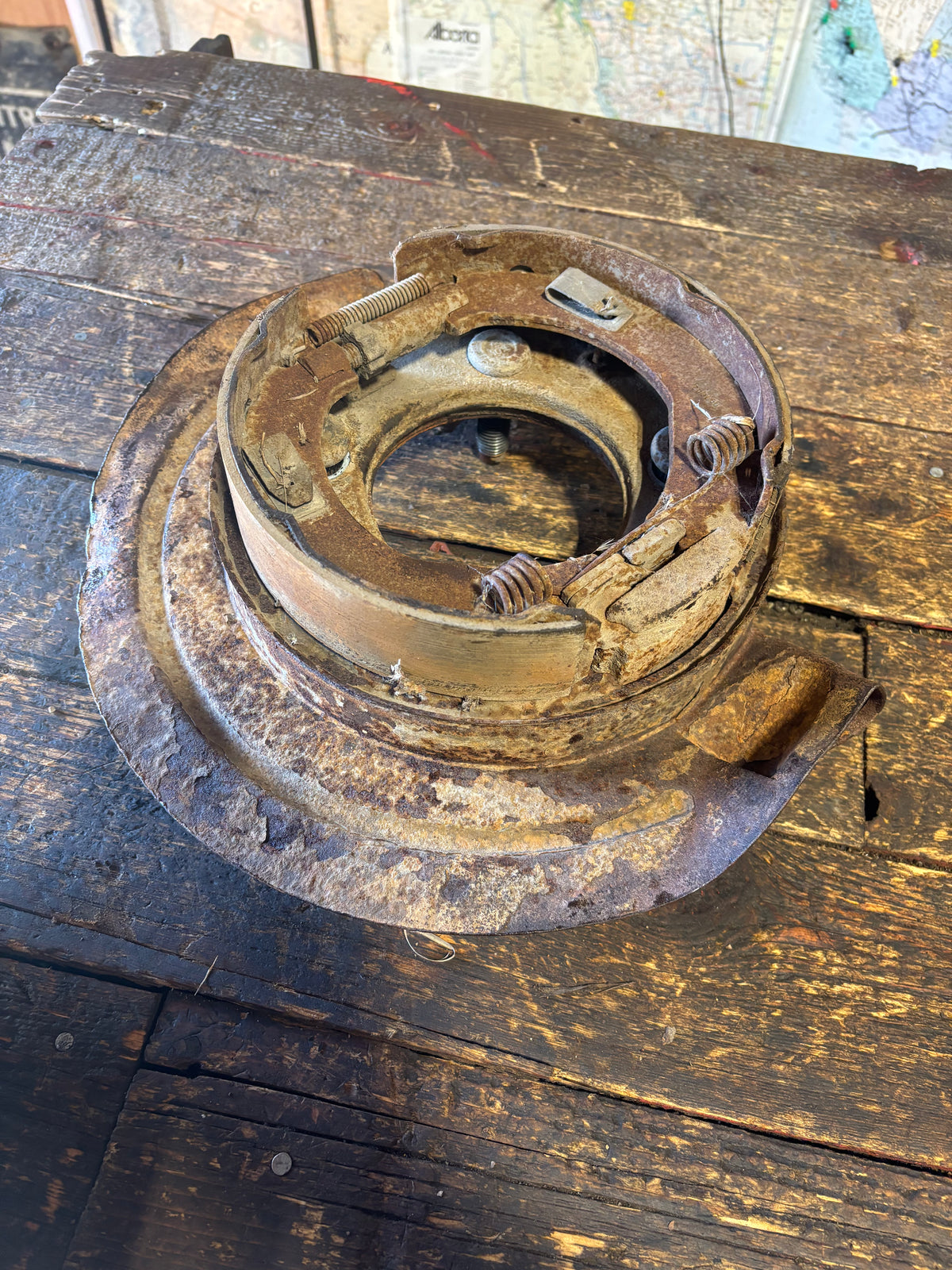 01-02 Dodge Ram Rear Caliper Ebrake Cable Bracket