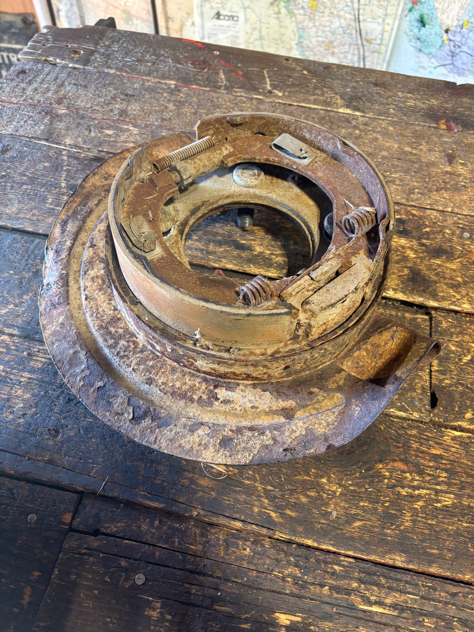 01-02 Dodge Ram Rear Caliper Ebrake Cable Bracket