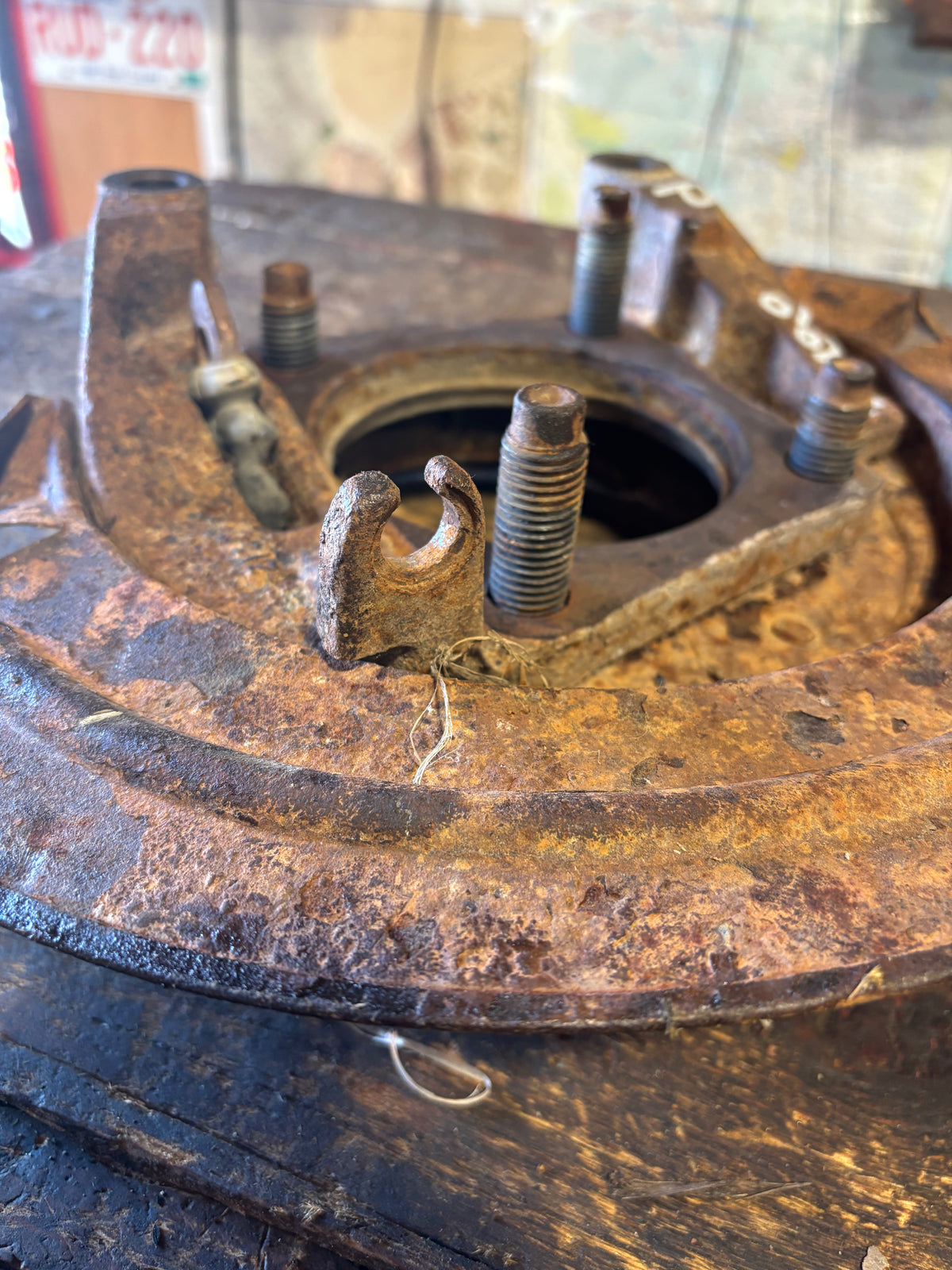 01-02 Dodge Ram Rear Caliper Ebrake Cable Bracket