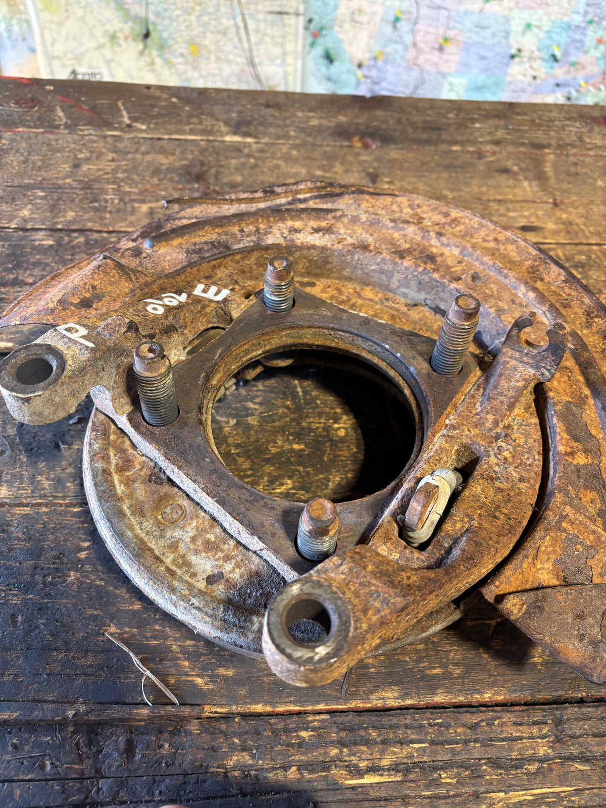 01-02 Dodge Ram Rear Caliper Ebrake Cable Bracket