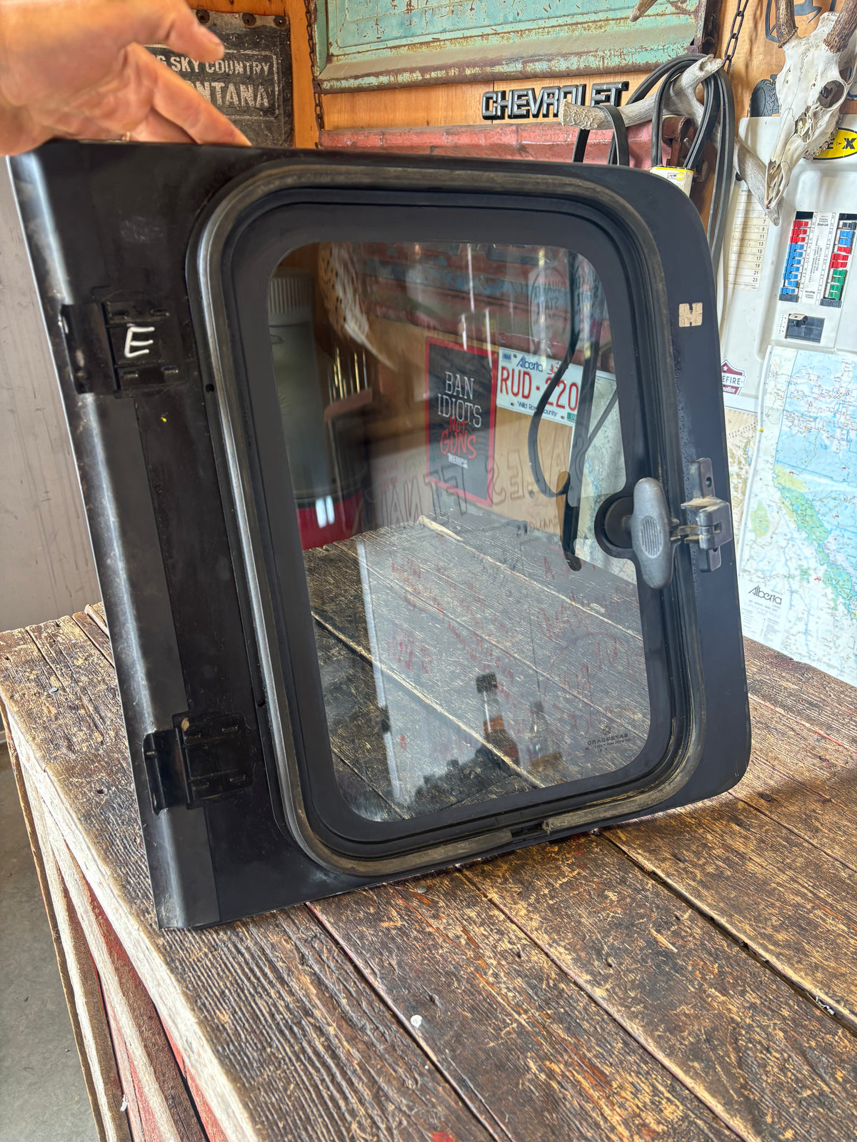 OEM 98-02 Dodge Ram Extended Cab Passenger Side Door Window