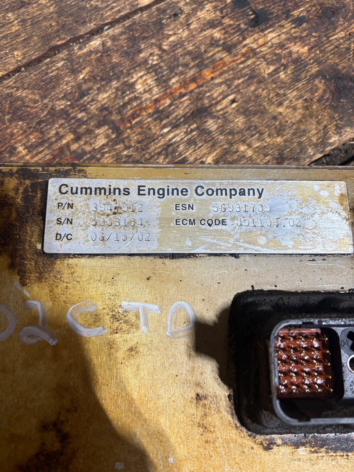 02 Dodge Ram Cummins ECM ECU Computer Engine Control Module