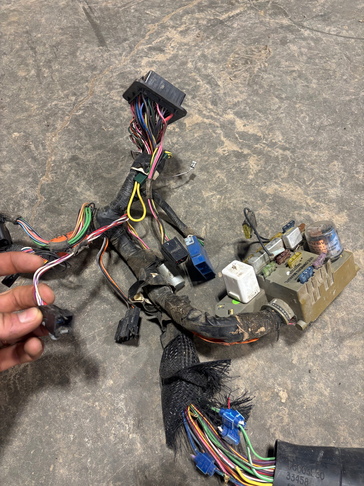 92 &#39;93 Dodge Ram 1st Gen Cummins Dash Harness (Auto Trans)