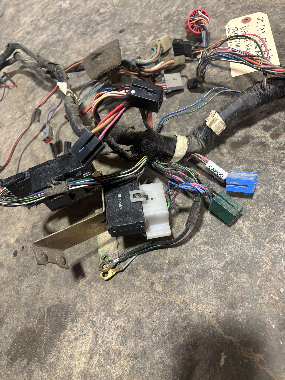 92 &#39;93 Dodge Ram 1st Gen Cummins Dash Harness (Auto Trans)