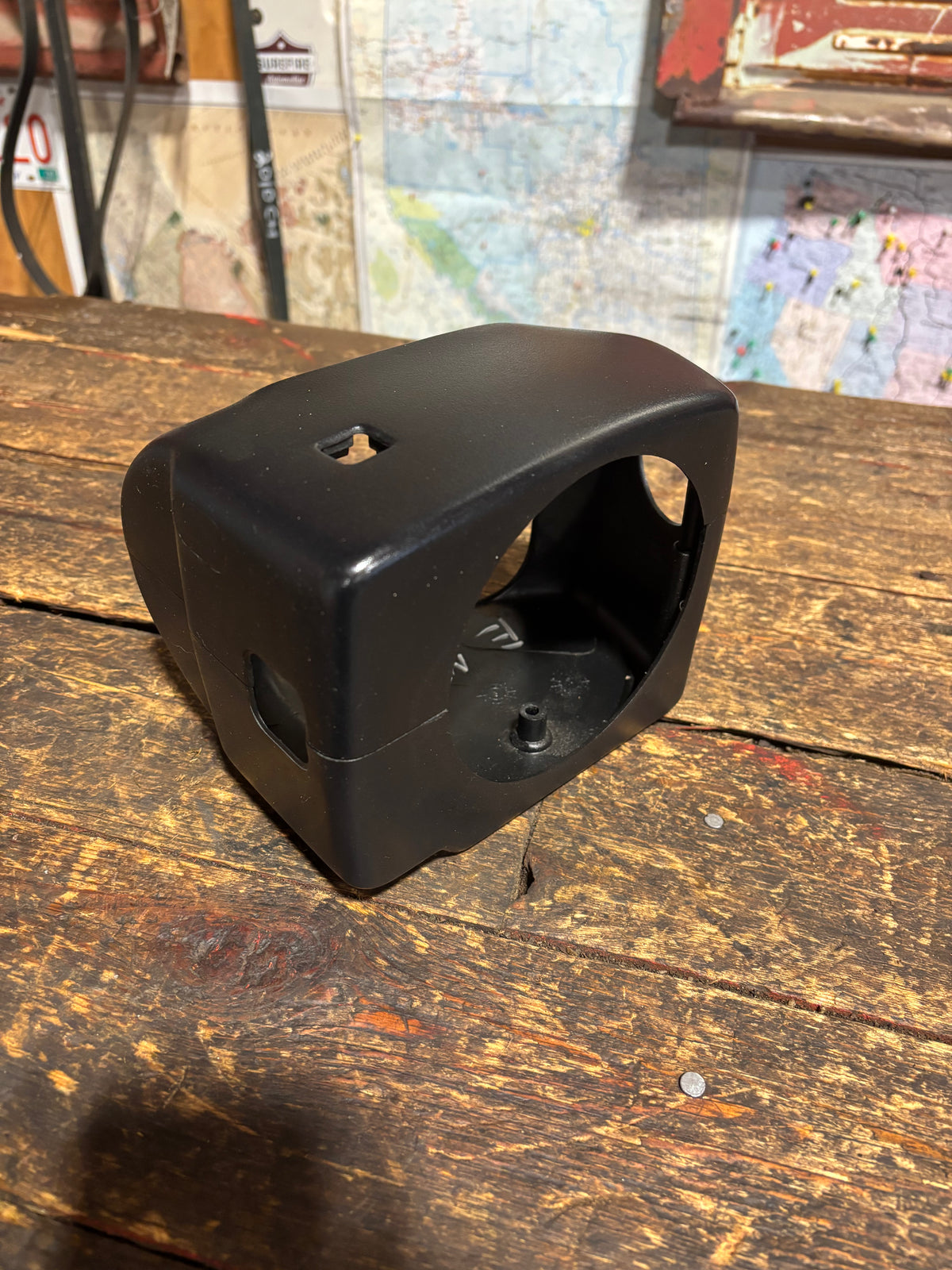1994-2002 DODGE RAM 2500 3500 STEERING COLUMN COVER SHROUD BLACK NO TILT
