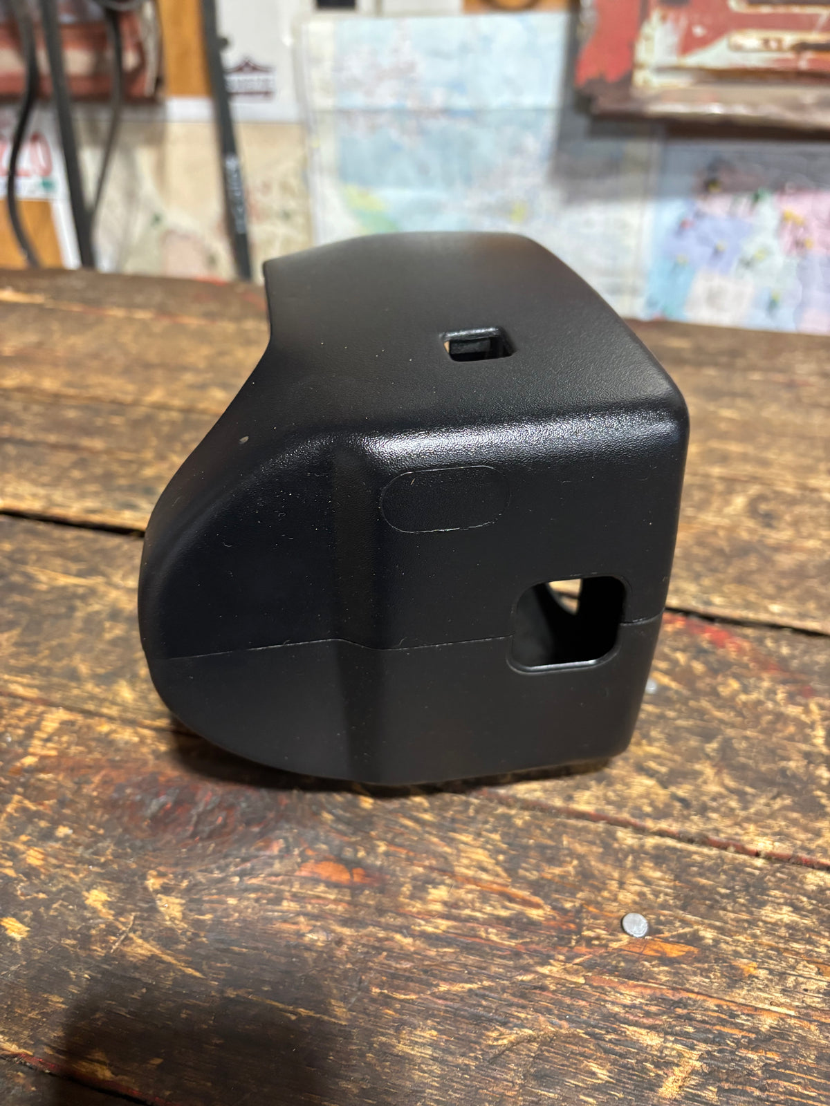 1994-2002 DODGE RAM 2500 3500 STEERING COLUMN COVER SHROUD BLACK NO TILT