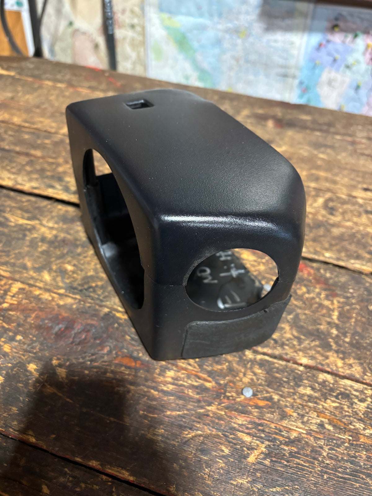 1994-2002 DODGE RAM 2500 3500 STEERING COLUMN COVER SHROUD BLACK NO TILT