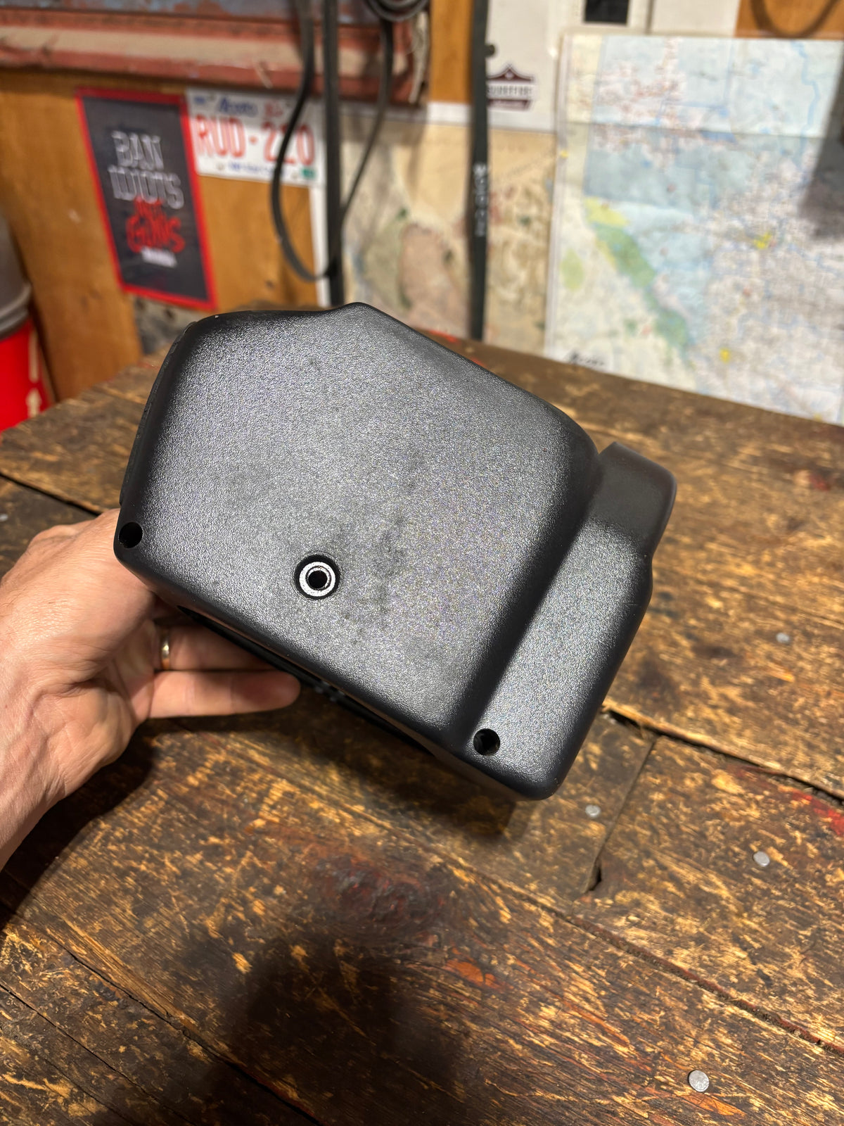 1994-2002 DODGE RAM 2500 3500 STEERING COLUMN COVER SHROUD BLACK NO TILT